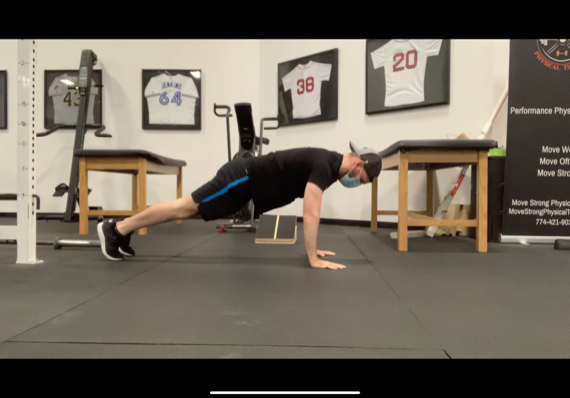 Push up store for shoulder